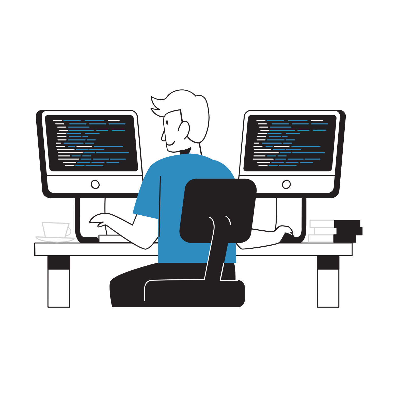 Web Development illustration