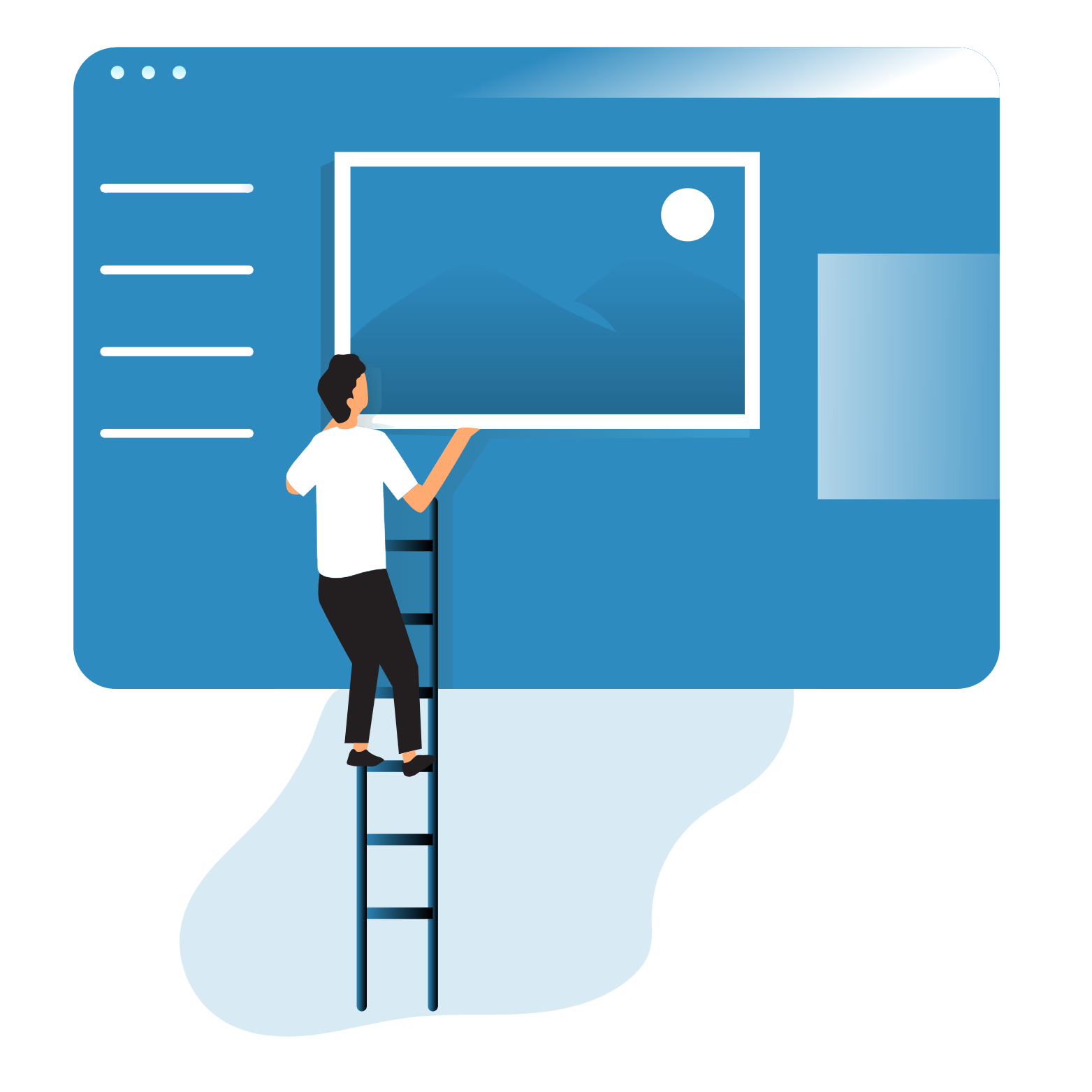 UI/UX illustration